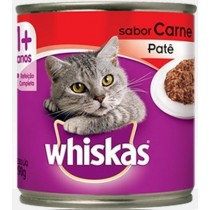 Whiskas Lata Pate Sabor Carne - 290 g